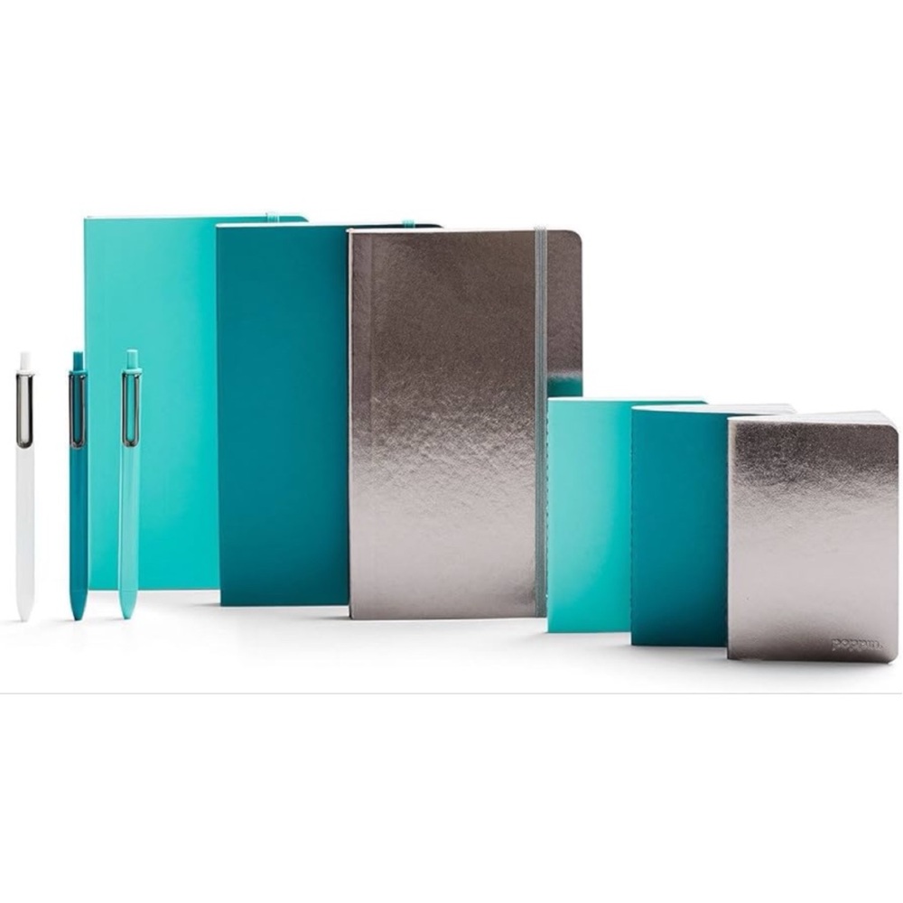 Poppin Shine On Notebook & Pen Set